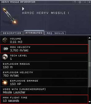 EVE Online - Подробнее о ракетах