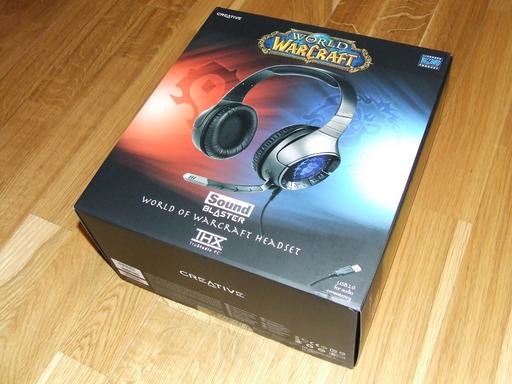 World of Warcraft - Обзор наушников Creative Sound Blaster World of Warcraft Headset