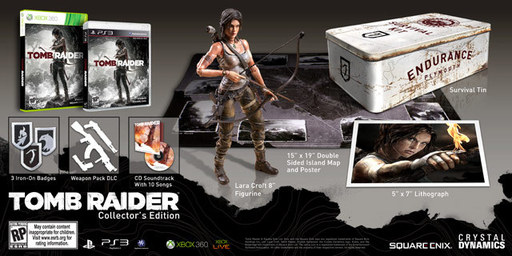 Tomb Raider (2013) - Фотообзор коллекционного издания Tomb Raider для Xbox 360